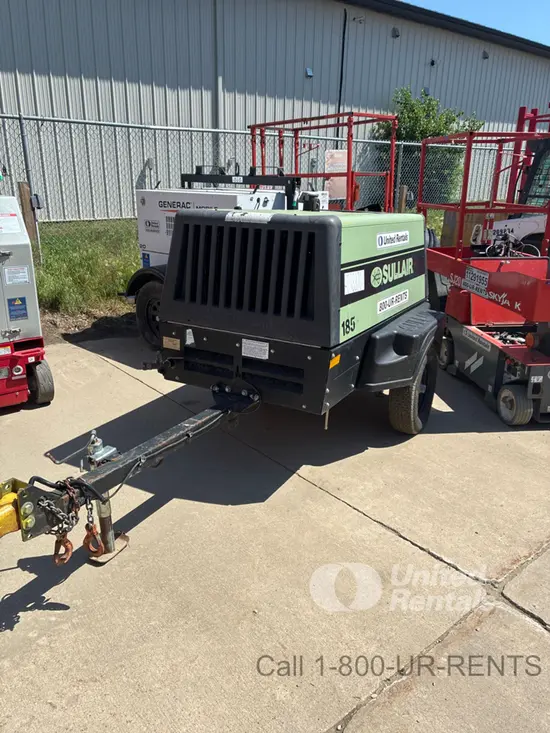 2019 Sullair 185DPQ-KU-T3 Air Compressor