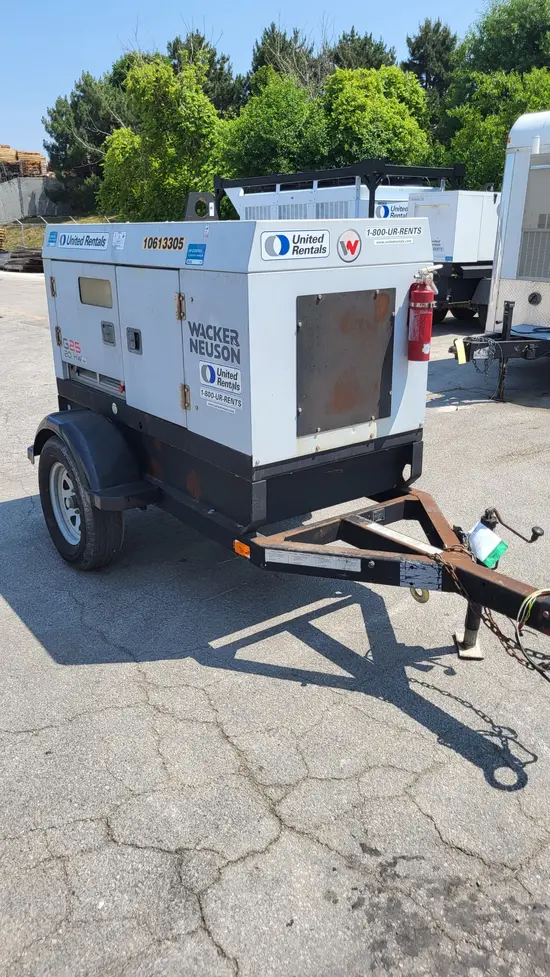2017 Wacker Neuson G25 T4F Diesel Generator