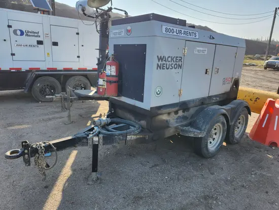 2019 Wacker Neuson G50 T4F Diesel Generator