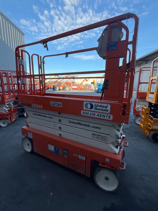 2019 Snorkel S3226E Scissor Lift