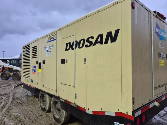 2018 Doosan HP1600WCU-T4F Air Compressor