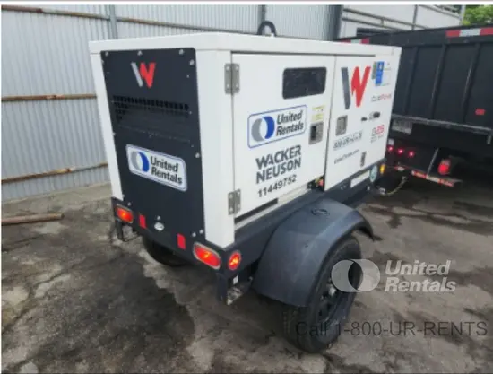 2022 Wacker Neuson G25 T4F Diesel Generator