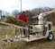 Beige FINNCORP Straw Blower, Gas Powered, 7 Tons