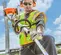 Orange, black and white STIHL Multi Task Power Unit Handheld