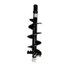 Black ARROW 12 in. Rock Auger Bit Attachment for Skid Steer