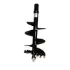 Black ARROW 18 in. Rock Auger Bit Attachment for Skid Steer