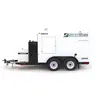 White Dryair hydronic surface ground heater, winter-blend diesel