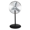 Grey and black AIRMASTER Industrial Pedestal Fan, 30 in.