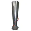 Silver Texas Pneumatic 6 inch venturi air horn