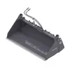 Black PALADIN 84 in. 4-in-1 Bucket Attachment for Skid Steer