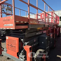 2019 Skyjack SJ8841RT Rough Terrain Scissor Lift