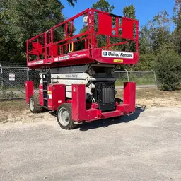 2016 MEC 6092RT Rough Terrain Scissor Lift
