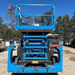 2014 Genie GS-5390 RT Rough Terrain Scissor Lift