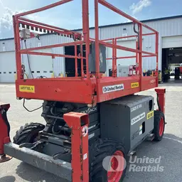 2018 Skyjack SJ6826RT Rough Terrain Scissor Lift