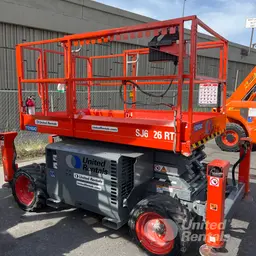 2021 Skyjack SJ6826RT Rough Terrain Scissor Lift