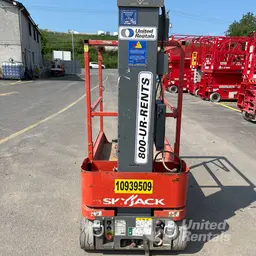 2019 Skyjack SJ12 Self-Propelled One-Person Lift